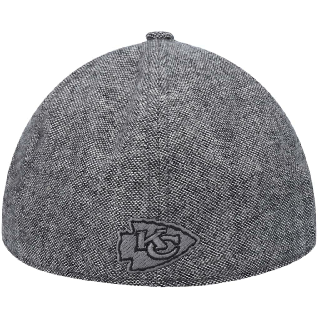 Kansas City Chiefs New Era Peaky Duckbill Fitted Hat Gray