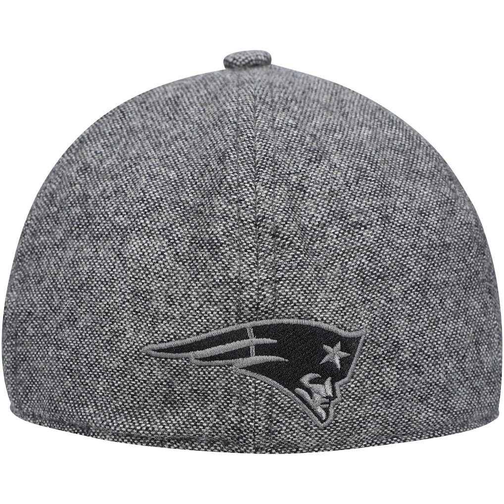 New England Patriots New Era Peaky Duckbill Fitted Hat Gray