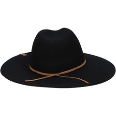 Seattle Seahawks New Era Women's Willow Wide Brim Fedora Black