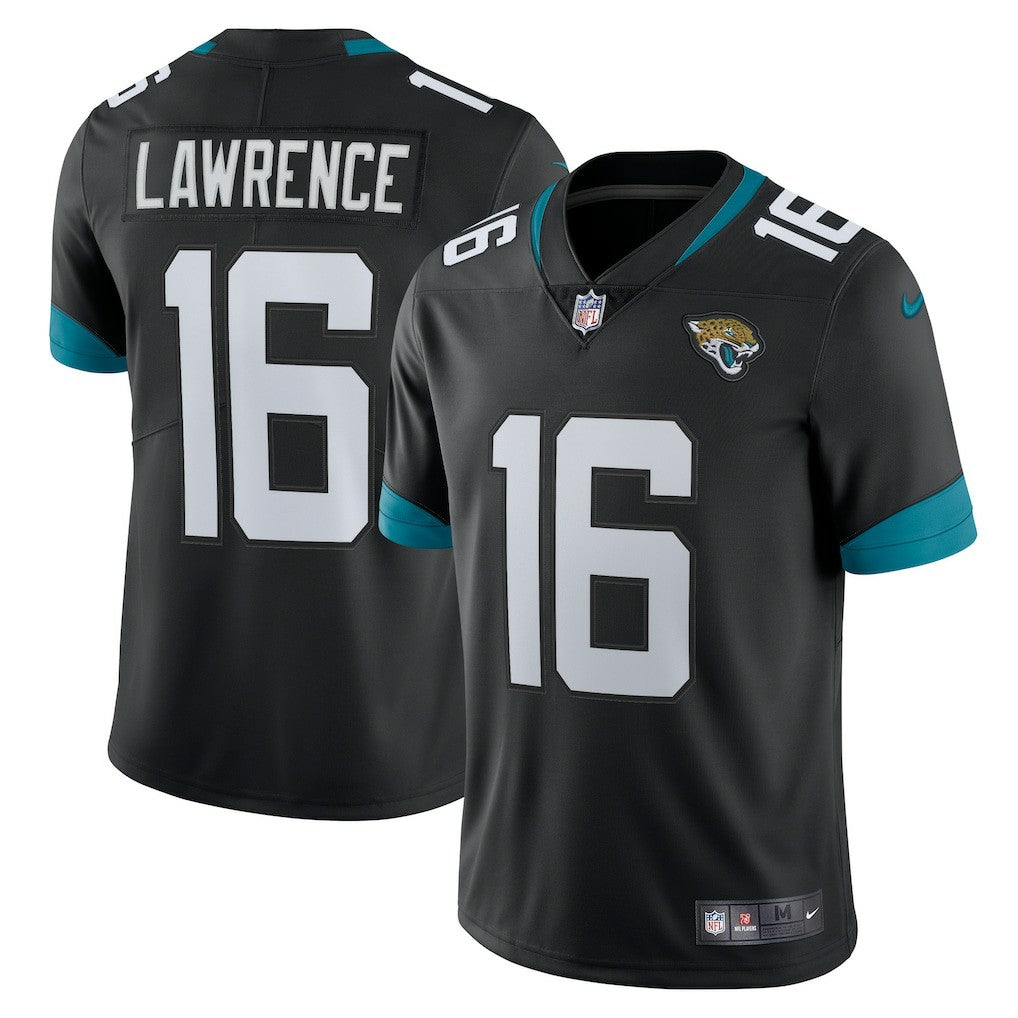 Nike Trevor Lawrence Jacksonville Jaguars Alternate Vapor Limited Jersey Black