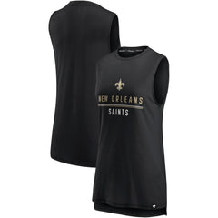 Fanatics New Orleans Saints Women's True Contender Tank Top Black