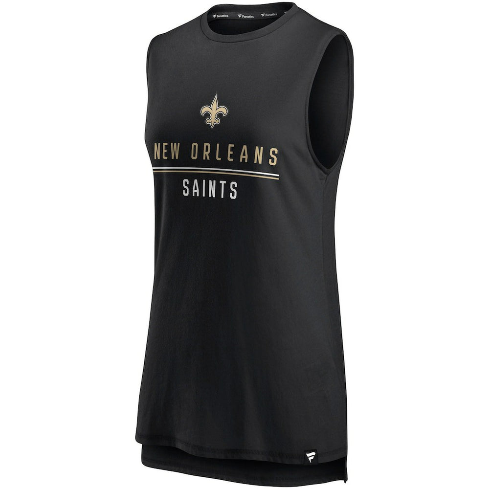 Fanatics New Orleans Saints Women's True Contender Tank Top Black
