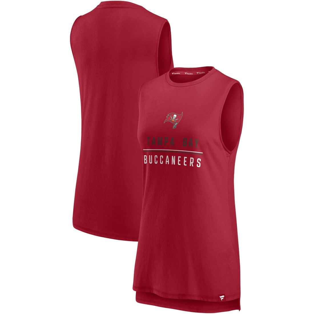Fanatics Tampa Bay Buccaneers Women's True Contender Tank Top Red