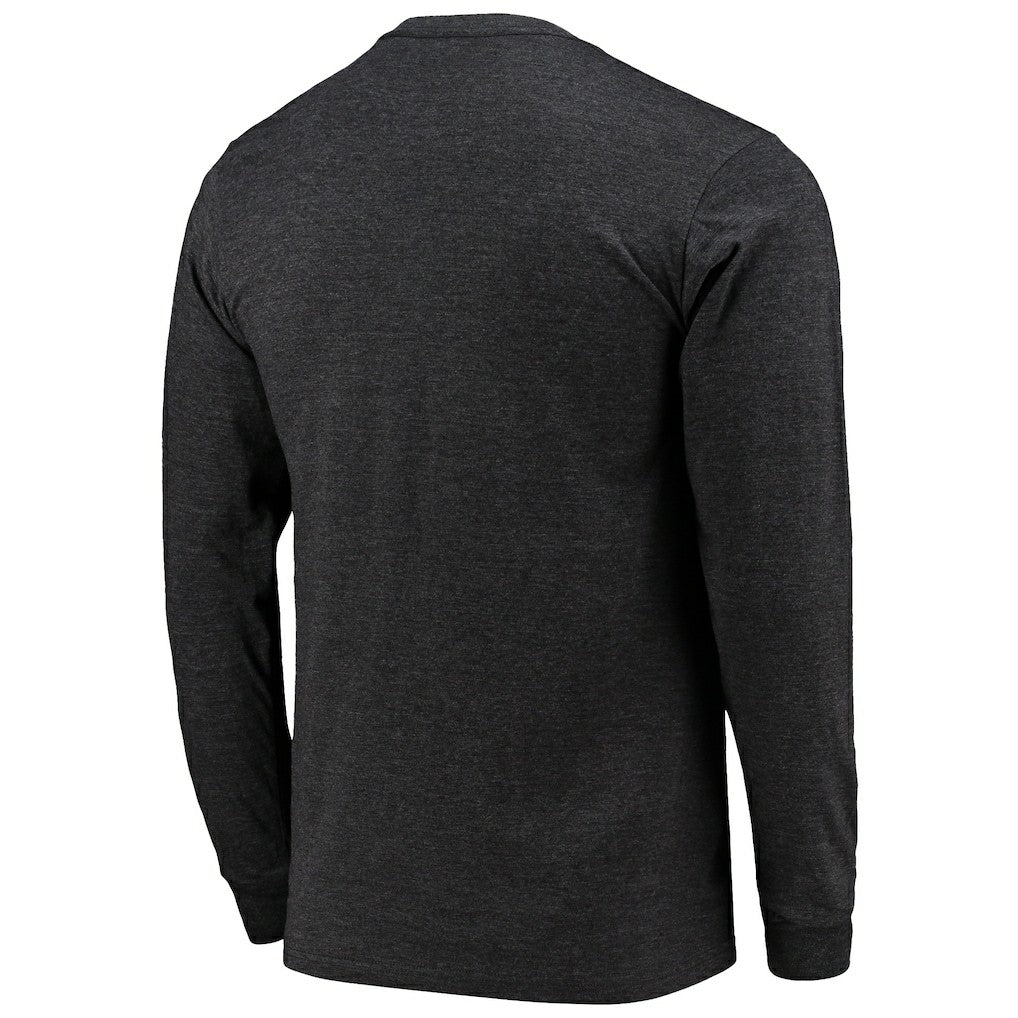 Carolina Panthers Starter Halftime Long Sleeve T-Shirt Heathered Black