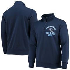 Tennessee Titans Starter Heisman Quarter-Zip Jacket Navy