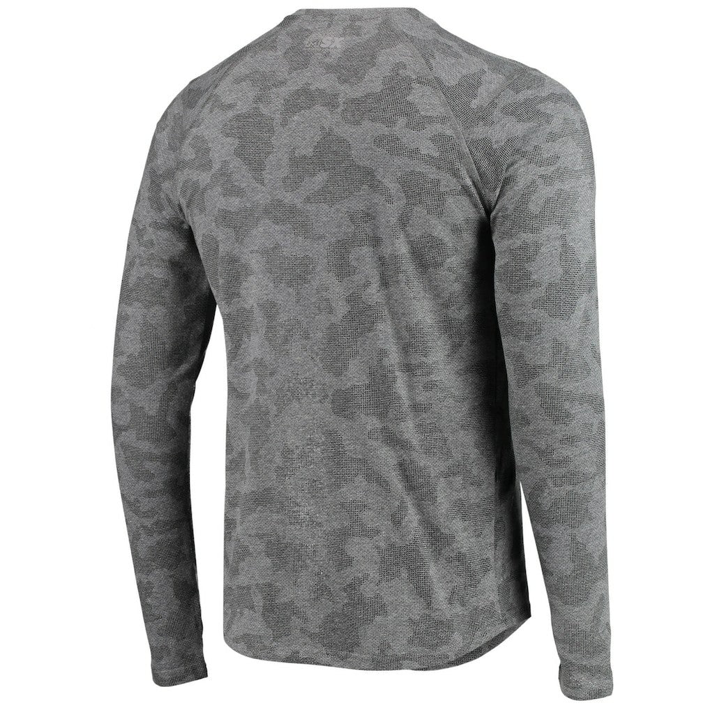 Cleveland Browns MSX by Michael Strahan Camo Performance Long Sleeve T-Shirt Black