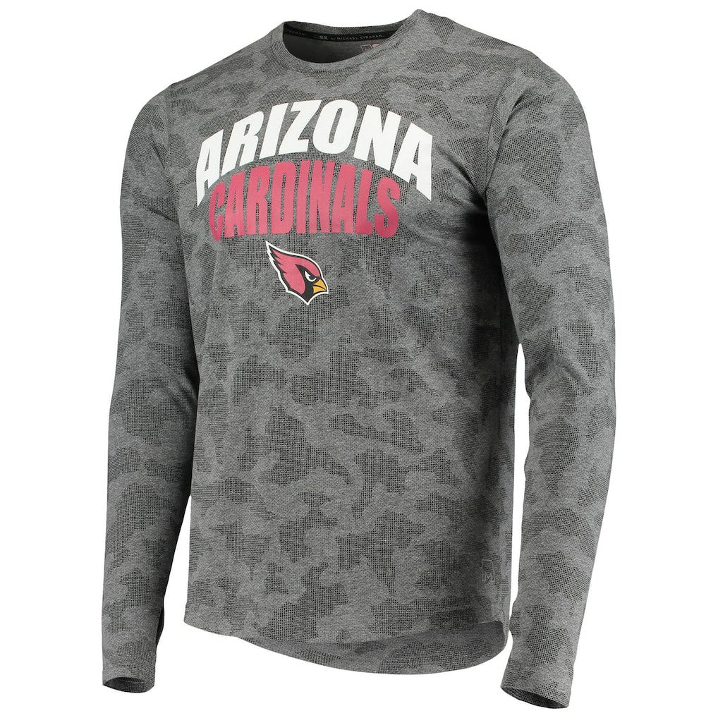 Arizona Cardinals MSX by Michael Strahan Camo Performance Long Sleeve T-Shirt Black