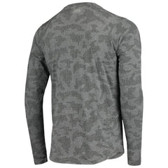 Los Angeles Chargers MSX by Michael Strahan Camo Performance Long Sleeve T-Shirt Black