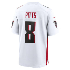 Nike Kyle Pitts Atlanta Falcons Game Player Jersey White