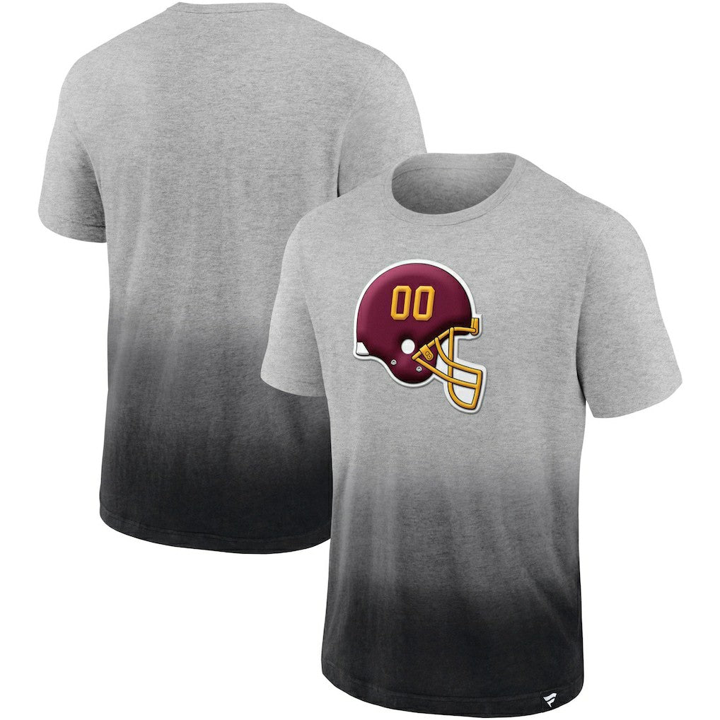Fanatics Washington Football Team Team Ombre T-Shirt Heathered Gray/Black
