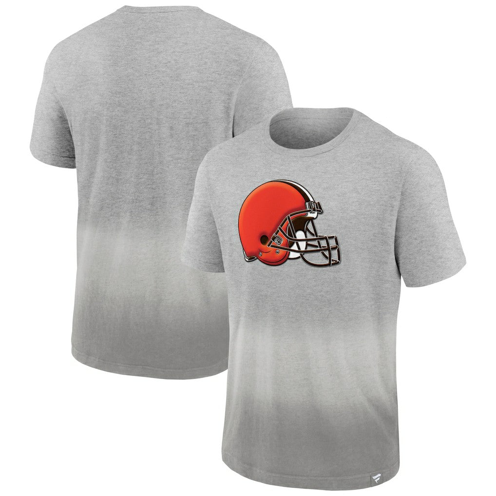 Fanatics Cleveland Browns Team Ombre T-Shirt Heathered Gray/Gray