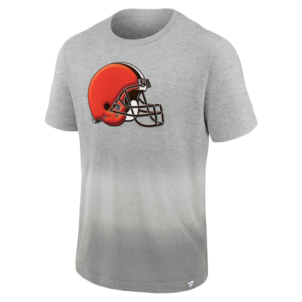 Fanatics Cleveland Browns Team Ombre T-Shirt Heathered Gray/Gray