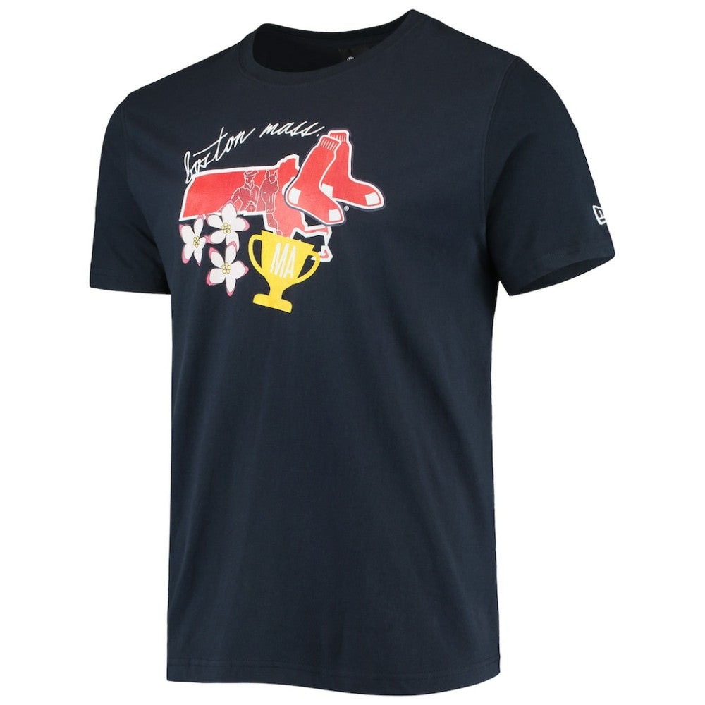 Boston Red Sox New Era City Cluster T-Shirt - Navy - New Era Sale