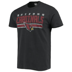 47 brand Arizona Cardinals '47 Team Stripe T-Shirt Black