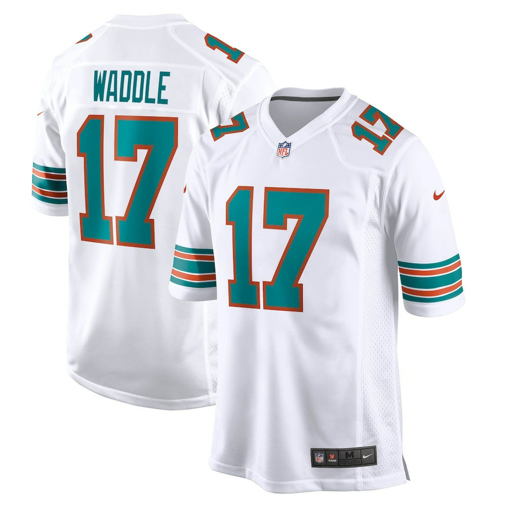 Nike Jaylen Waddle Miami Dolphins Game Jersey White