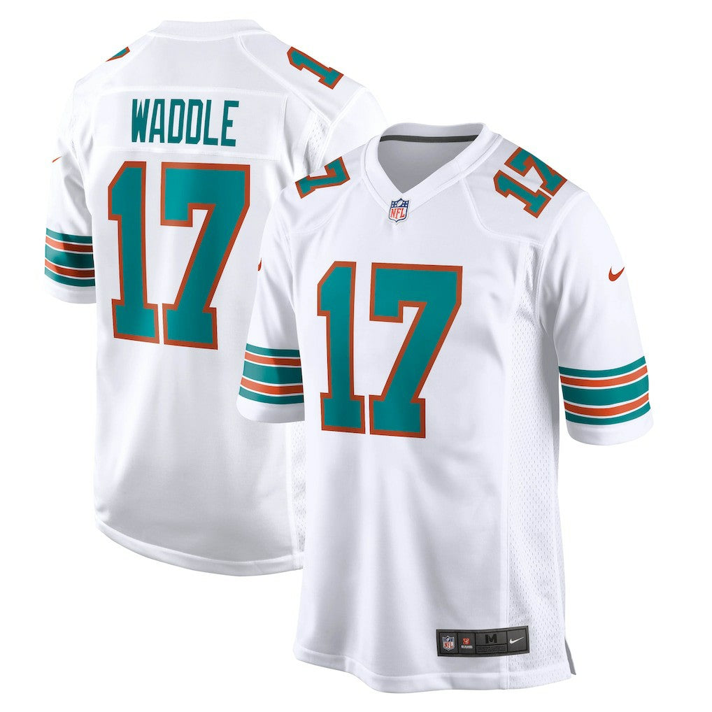 Nike Jaylen Waddle Miami Dolphins Game Jersey White