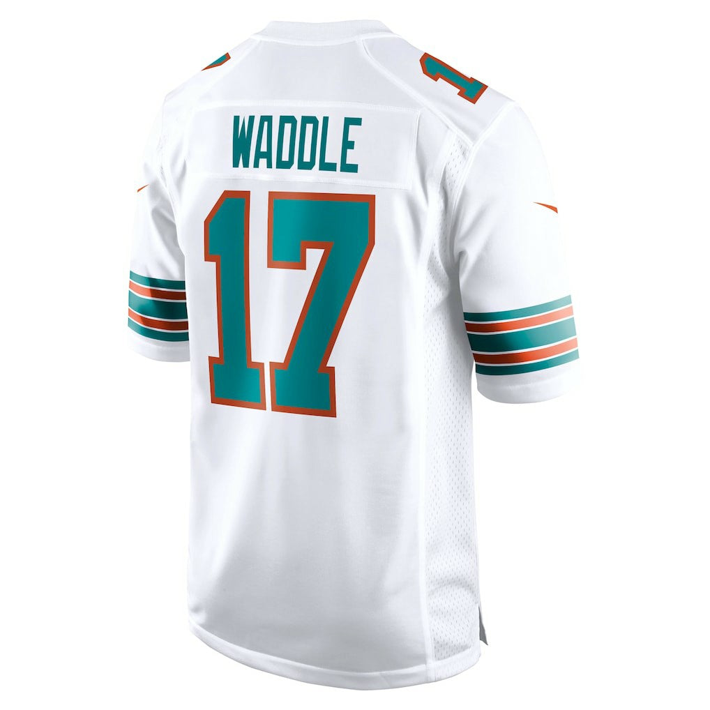 Nike Jaylen Waddle Miami Dolphins Game Jersey White