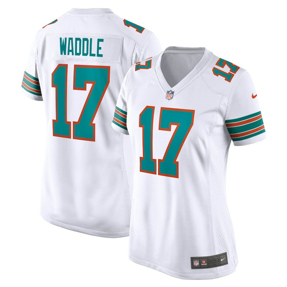 Nike Jaylen Waddle Miami Dolphins Women's Game Jersey White
