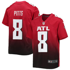 Nike Kyle Pitts Sr. Atlanta Falcons Youth Game Jersey Red
