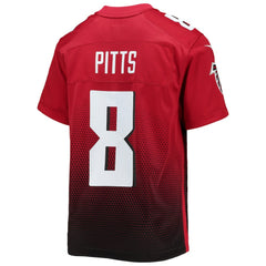 Nike Kyle Pitts Sr. Atlanta Falcons Youth Game Jersey Red