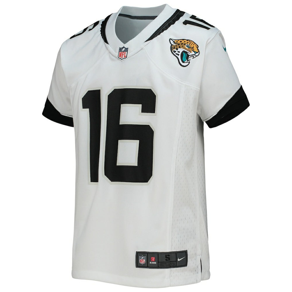 Nike Trevor Lawrence Jacksonville Jaguars Youth Game Jersey White