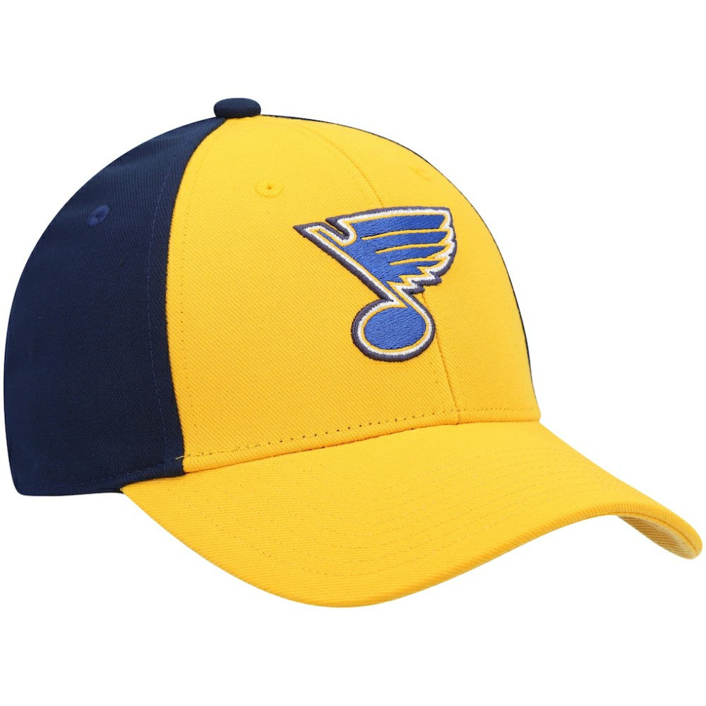 St. Louis Blues adidas Team Adjustable Hat - Gold/Navy - NHL 4360285