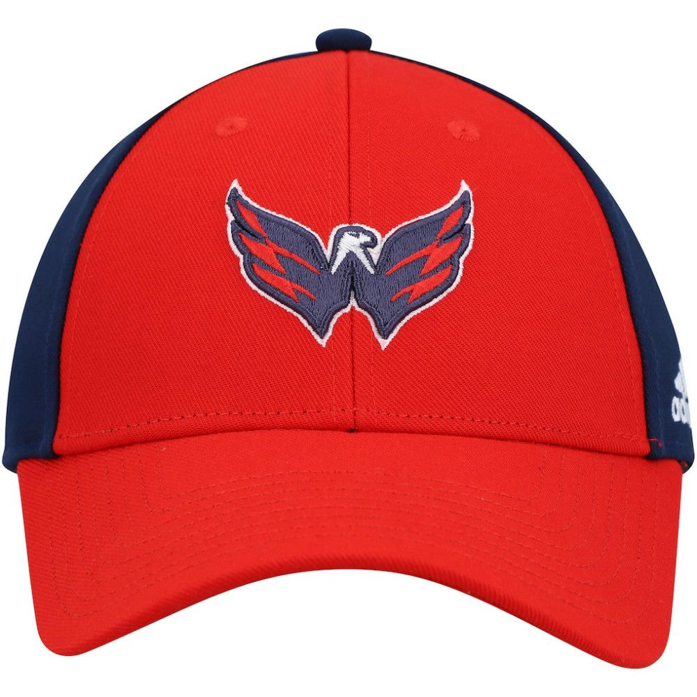 Washington Capitals adidas Team Adjustable Hat - Red/Navy - NHL 4360291