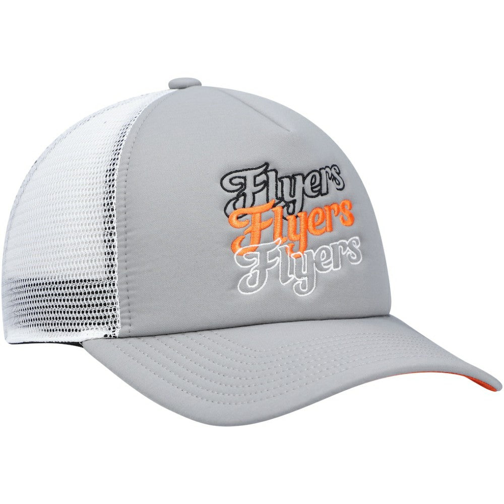 Philadelphia Flyers adidas Women's Foam Trucker Snapback Hat - Gray/White - NHL 4360308