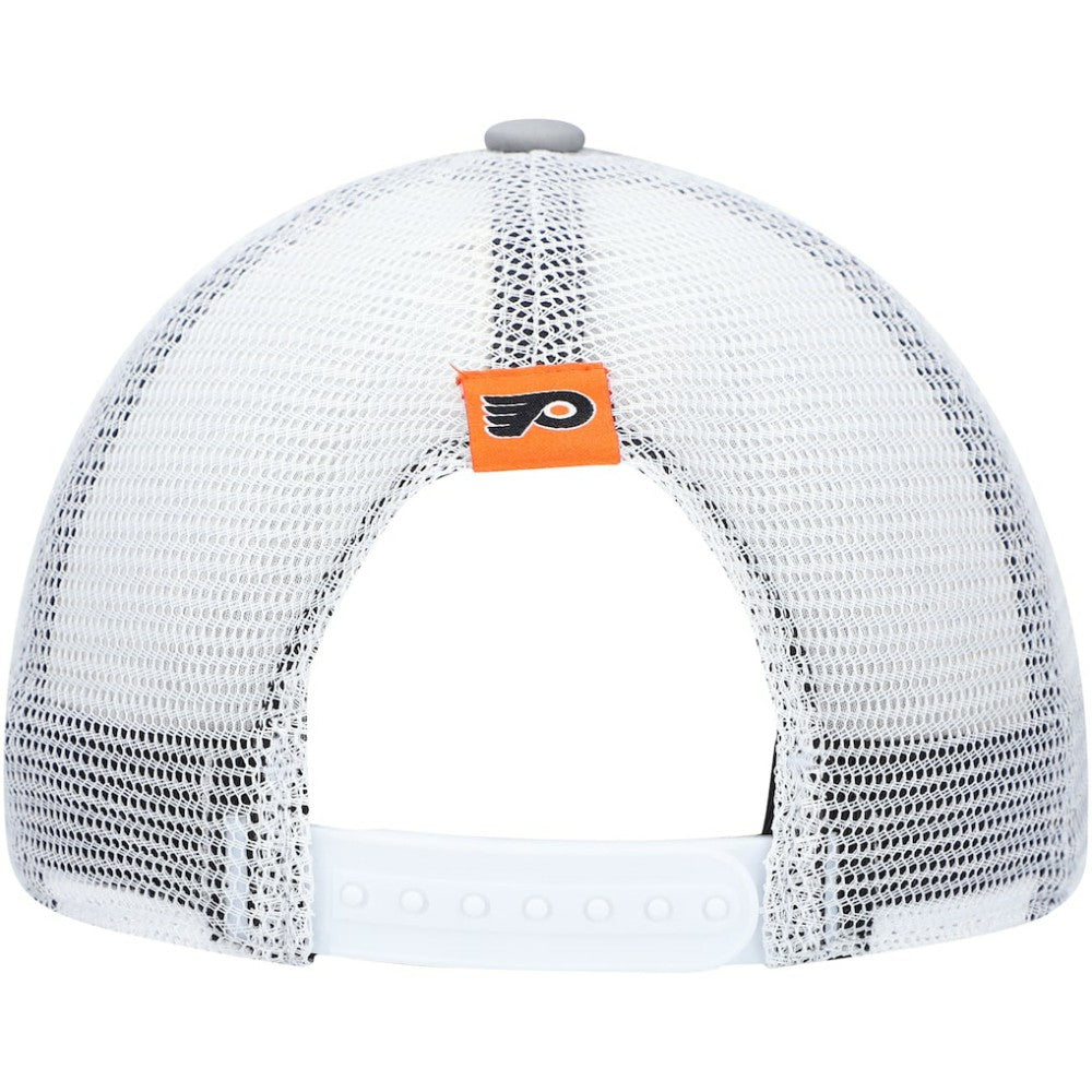 Philadelphia Flyers adidas Women's Foam Trucker Snapback Hat - Gray/White - NHL 4360308