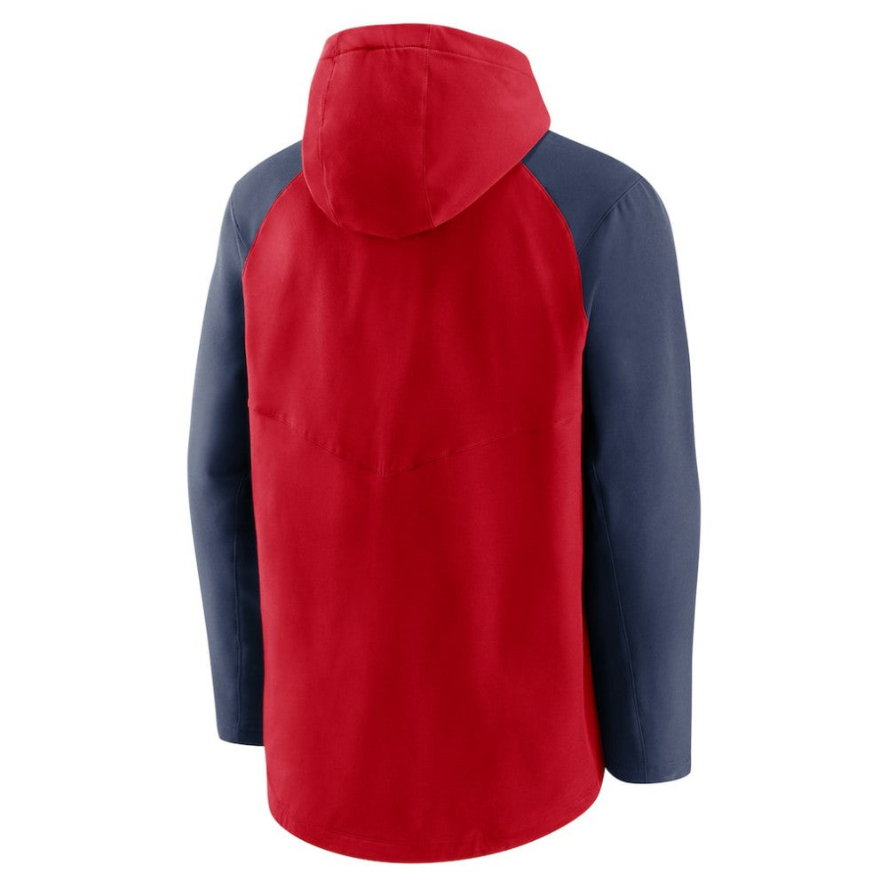 St. Louis Cardinals Nike Authentic Collection Performance Raglan Full-Zip Hoodie - Red/Navy - Nike Sale