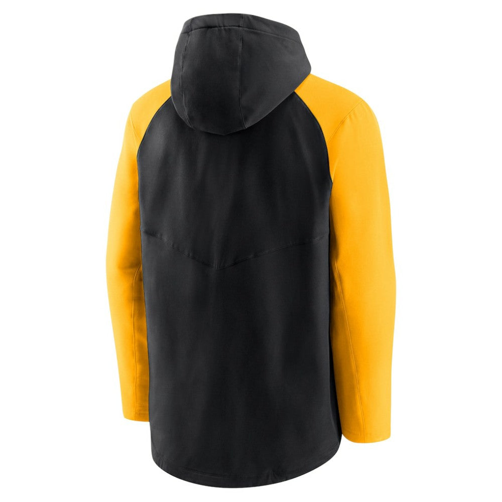 Pittsburgh Pirates Nike Authentic Collection Performance Raglan Full-Zip Hoodie - Black/Gold - Nike Discount