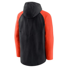 San Francisco Giants Nike Authentic Collection Performance Raglan Full-Zip Hoodie - Black/Orange - Nike on Sale