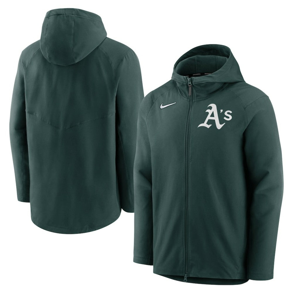 Athletics Nike Authentic Collection Performance Raglan Full-Zip Hoodie - Green - Nike Sale