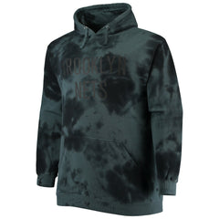 Brooklyn Nets Big & Tall Wordmark Cloud Dye Pullover Hoodie Black | Fanatics discount