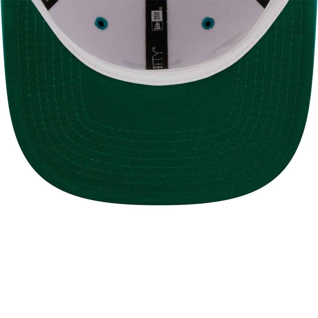 Jacksonville Jaguars New Era Sparky Original 9FIFTY Snapback Hat White/Teal