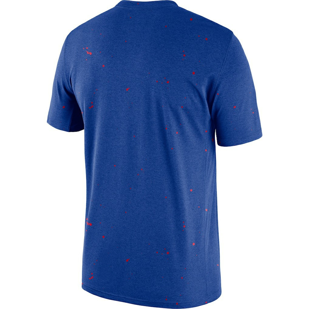 Philadelphia 76ers Courtside Splatter T-Shirt Royal | Nike online