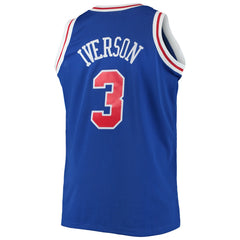 Allen Iverson Philadelphia 76ers 1996/97 Big & Tall Hardwood Classics Swingman Jersey Royal | Mitchell & Ness outlet