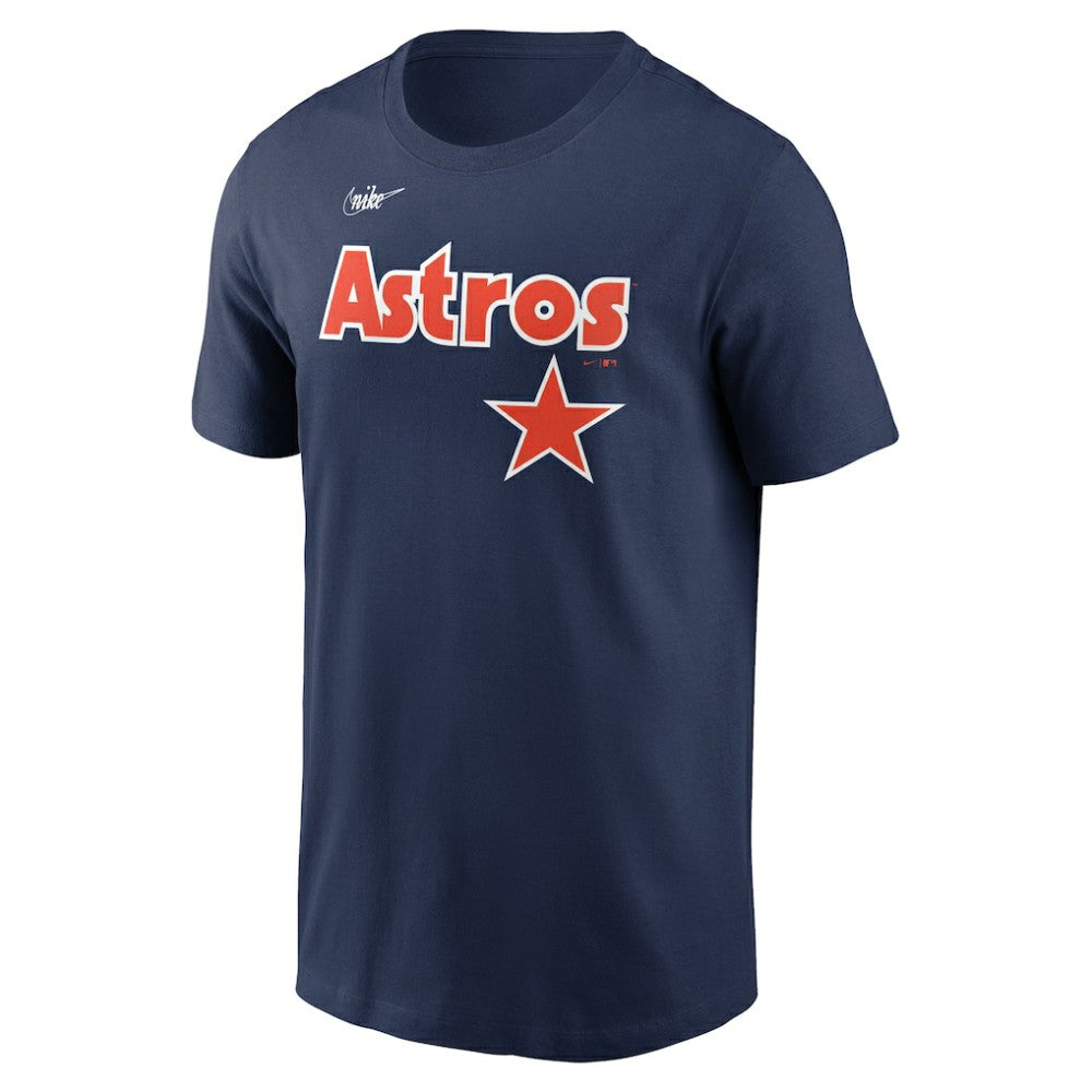 Houston Astros Nike Cooperstown Collection Wordmark T-Shirt - Navy - Nike Sale