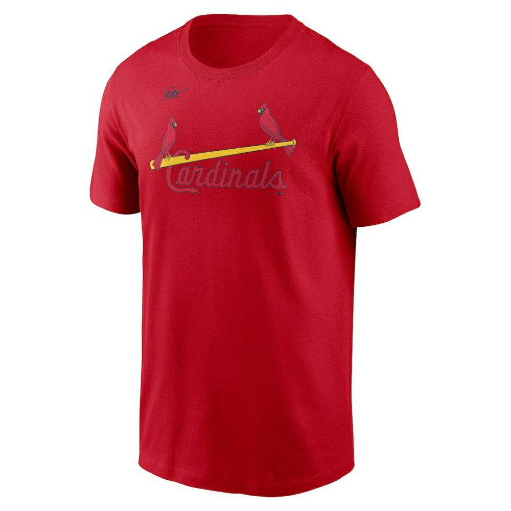 St. Louis Cardinals Nike Cooperstown Collection Wordmark T-Shirt - Red - Nike Online