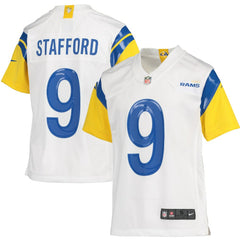 Nike Matthew Stafford Los Angeles Rams Youth Game Jersey White