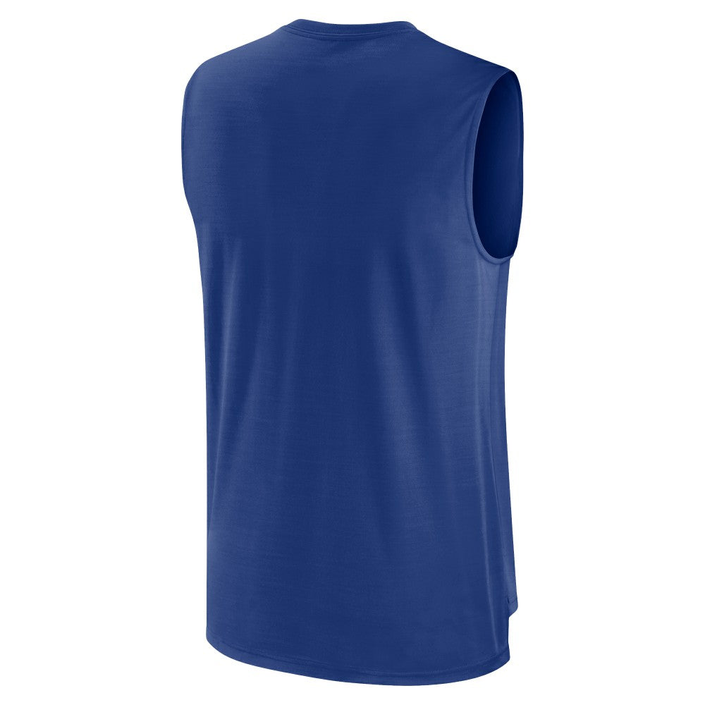 Kansas City Royals Nike Knockout Stack Exceed Performance Muscle Tank Top -Royal - Nike Discount