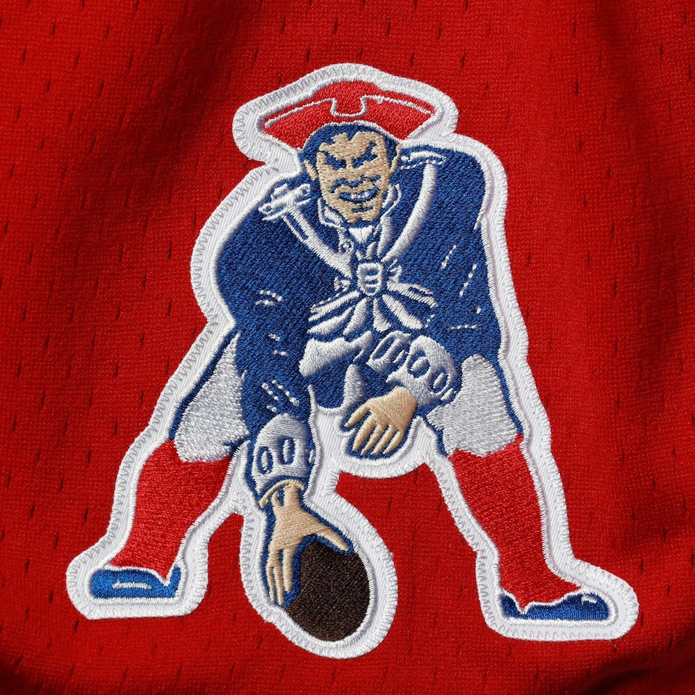 Mitchell & Ness New England Patriots Just Don Gold Rush Shorts Red