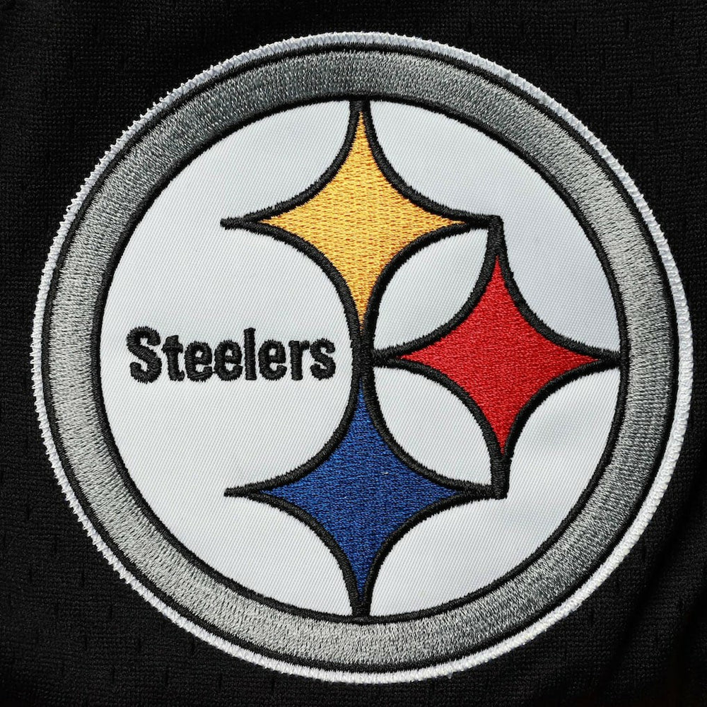 Mitchell & Ness Pittsburgh Steelers Just Don Gold Rush Shorts Black