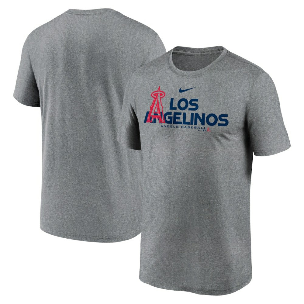Los Angeles Angels Nike Local Rep Legend Performance T-Shirt - Heathered Charcoal - Nike Lifestyle
