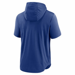 Kansas City Royals Nike Lockup Performance Short Sleeve Lightweight Hooded Top - Royal - Nike on Sale