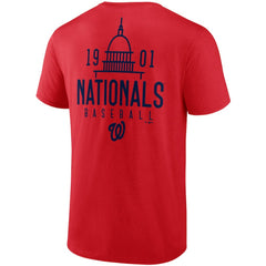 Washington Nationals Fanatics Iconic Bring It T-Shirt - Red - Fanatics on Sale
