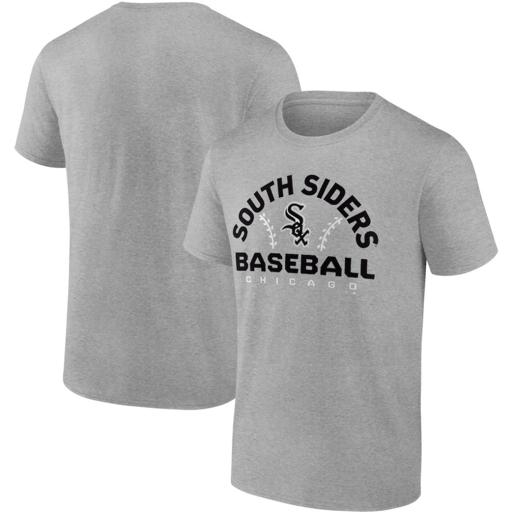 Chicago White Sox Fanatics Iconic Go for Two T-Shirt - Heathered Gray - Fanatics Lifestyle