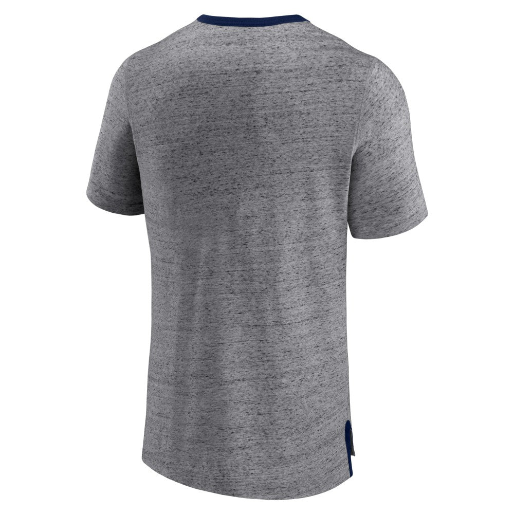 Minnesota Twins Fanatics Iconic Team Element Speckled Ringer T-Shirt - Heathered Gray - Fanatics Online