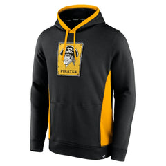Pittsburgh Pirates Fanatics True Classics Fanarama Pullover Hoodie - Black - Fanatics Sale