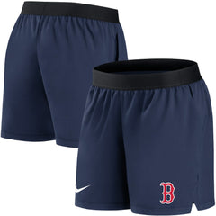 Boston Red Sox Nike Women's Authentic Collection Flex Vent Max Performance Shorts - Navy - Nike Discount